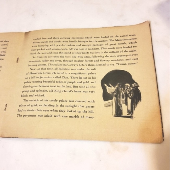 1934 Christmas Booklet The Star Of Bethlehem Book Vintage - Picture 11 of 16